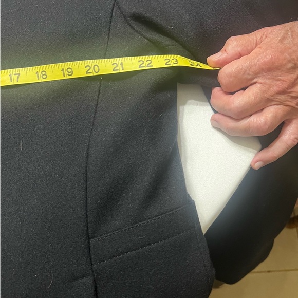 MEN TOMMY HILFIGER NAVY WOOL JACKET - Picture 9 of 11